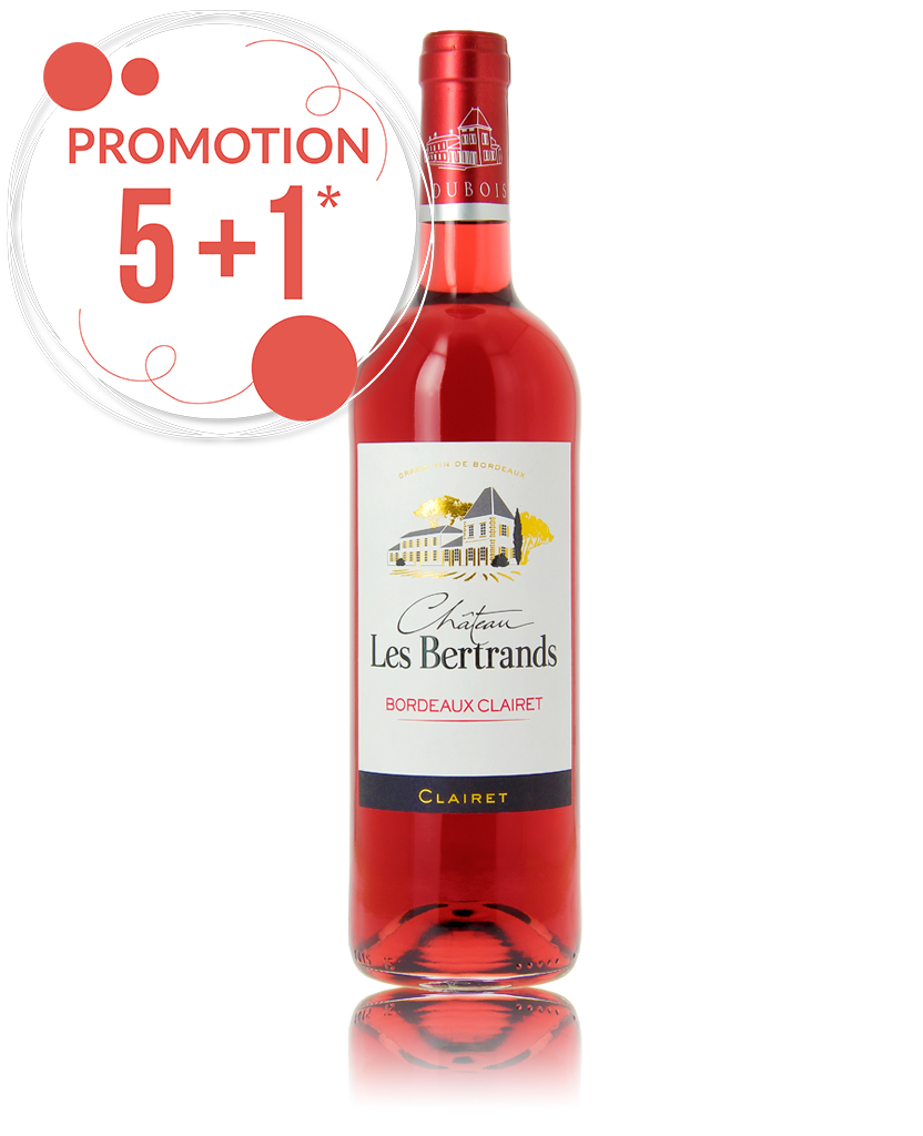 Bordeaux clairet 2025 PROMOTION 5+1