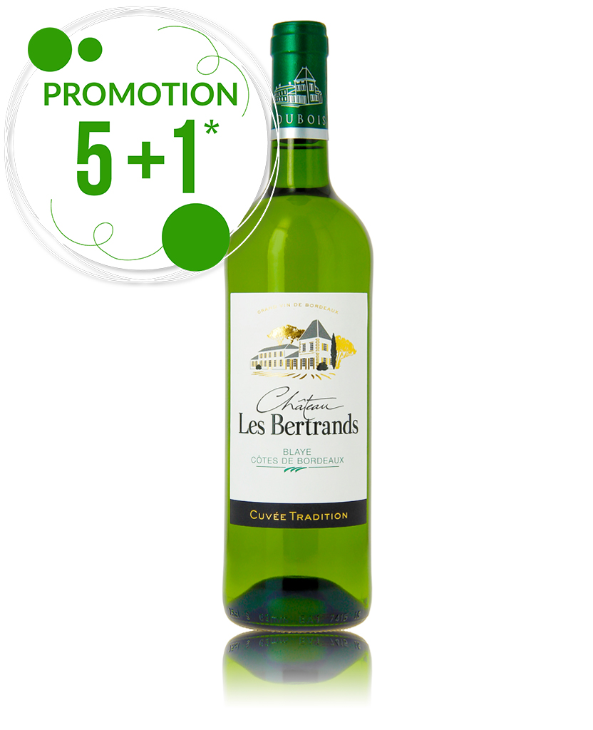 Cuvée tradition blanc 2025 PROMOTION 5+1