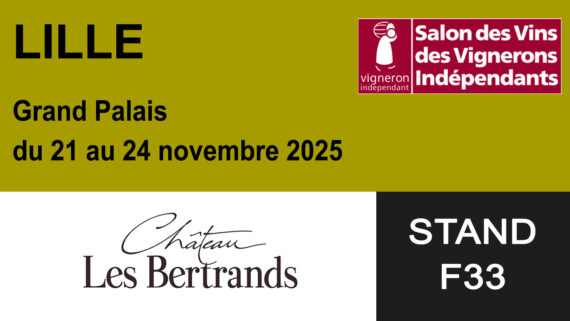 SALON DES VIGNERONS INDEPENDANTS DE LILLE DU 21 AU 24 NOVEMBRE 2025