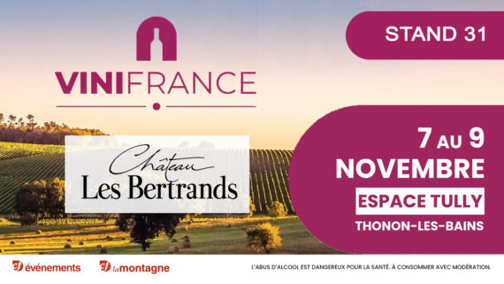 SALON VINIFRANCE DE THONON-LES-BAINS du 07 AU 09 NOVEMBRE 2025