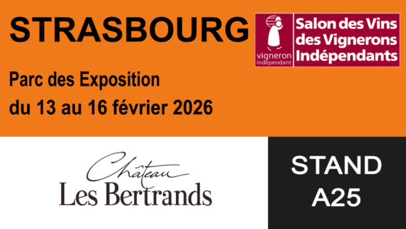 SALON DES VIGNERONS INDEPENDANTS DE STRASBOURG DU 13 au 16 fevrier 2026