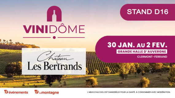 SALON DES VINS VINIDÔME – GRANDE HALLE D’AUVERGNE DU 30 janvier AU 02 FEVRIER 2026