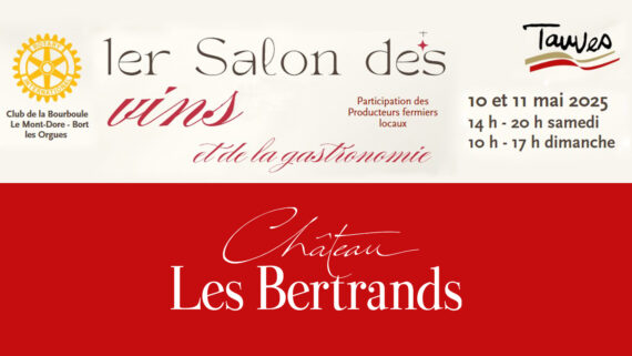 Salon des vins et de la gastronomie A TAUVES (63) du 10 au 11 mai