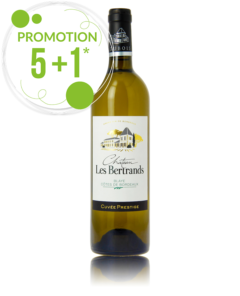Cuvée prestige blanc 2024 - PROMOTION 5+1